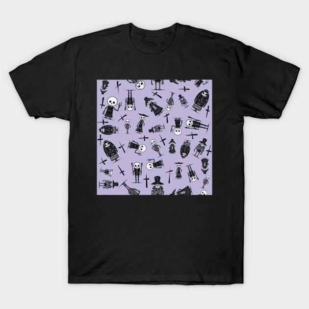 Is This Halloween? (Grape) T-Shirt by boingojennie